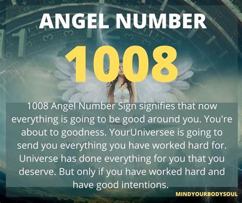 Angel Number 1008: Meaning And Symbolism